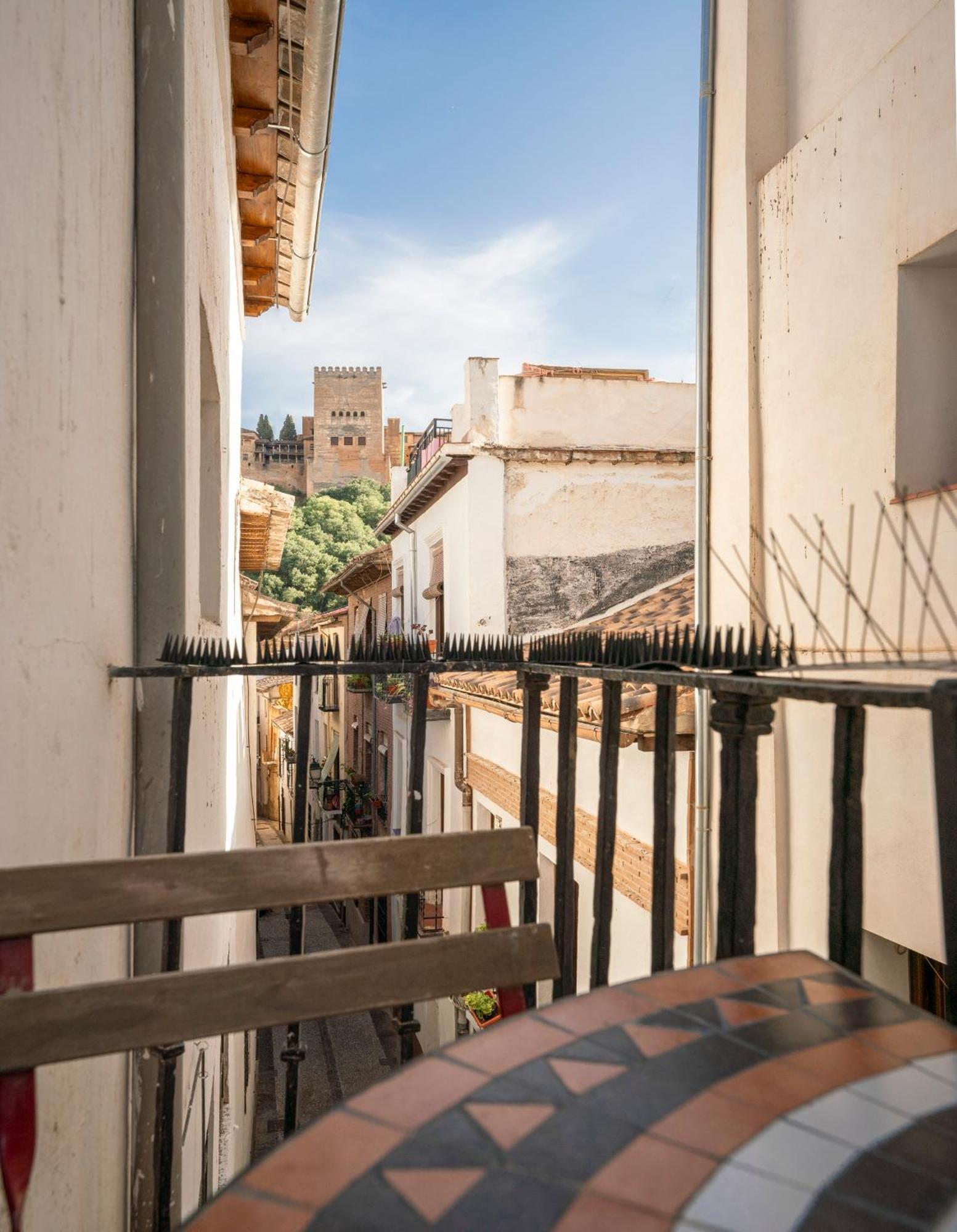 El Rincon Nazari - Vistas A La Alhambra Y Terraza Apartment Granada Exterior photo