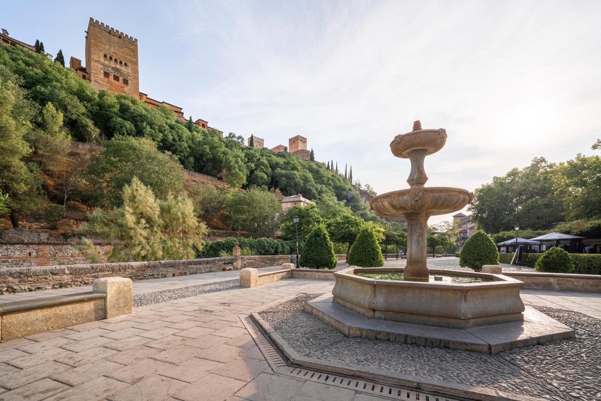 El Rincon Nazari - Vistas A La Alhambra Y Terraza Apartment Granada Exterior photo